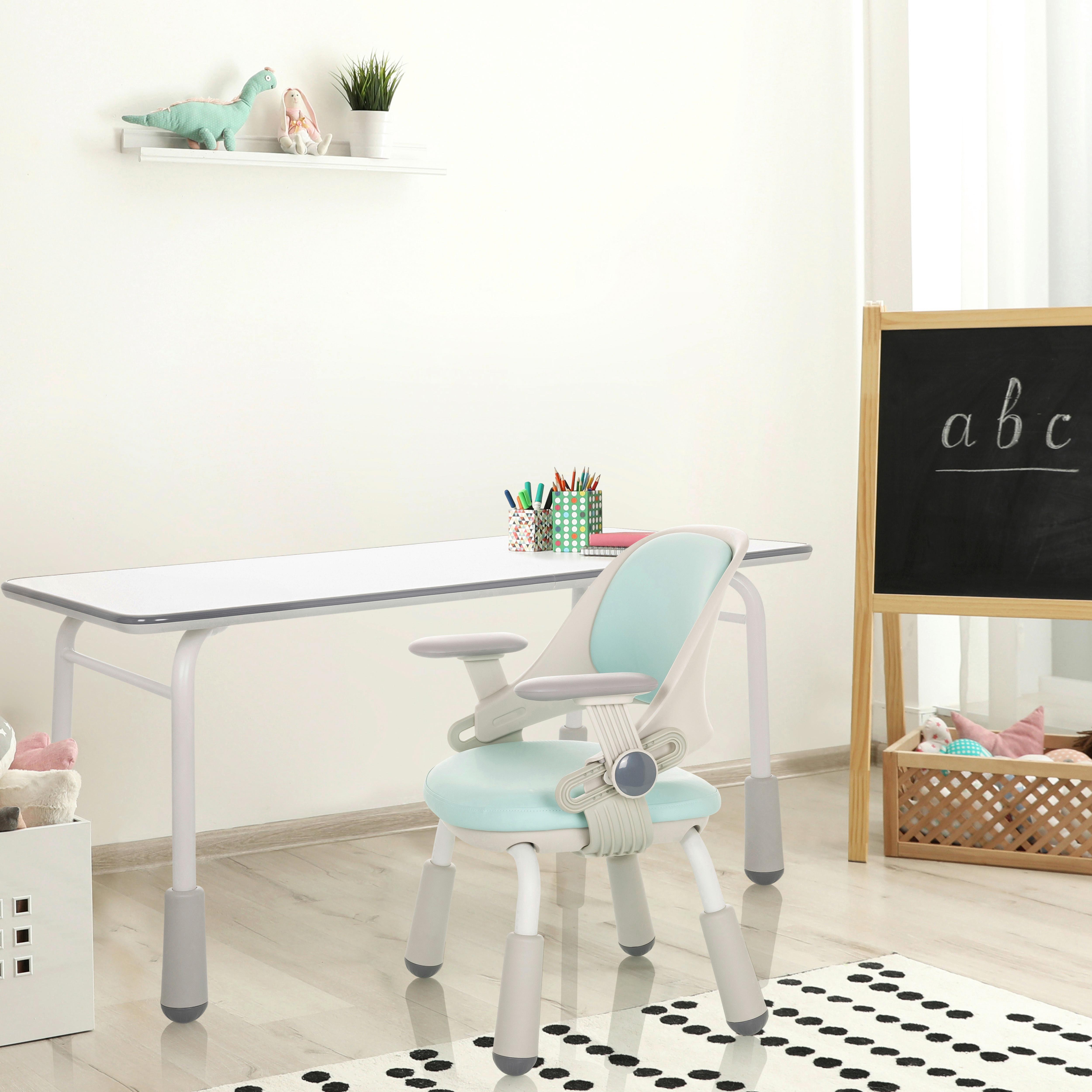 Jugenddschreibtisch Kid Gro T ca.120x58-67x60cm Hellgrau - Hellgrau, Basics, Holzwerkstoff/Metall (120/58-67/60cm) - MID.YOU