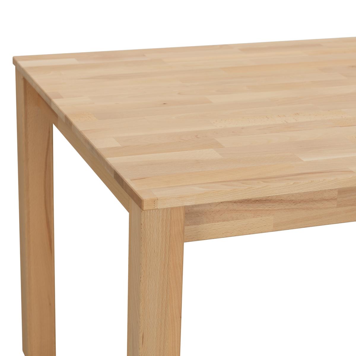 STÓŁ DO JADALNI BILLY - buk twardzielowy, Natur, drewno (180/90/75cm) - P & B