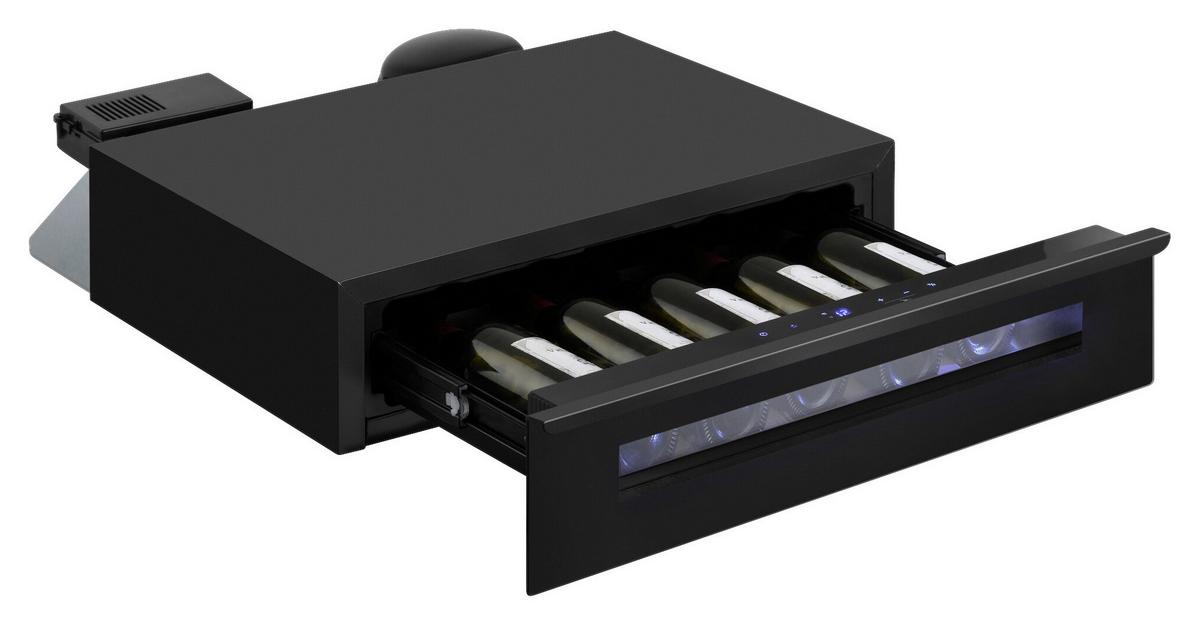 Weinkühler WK341400S in Schwarz - Schwarz, MODERN (59,5/14,1/59cm) - Amica