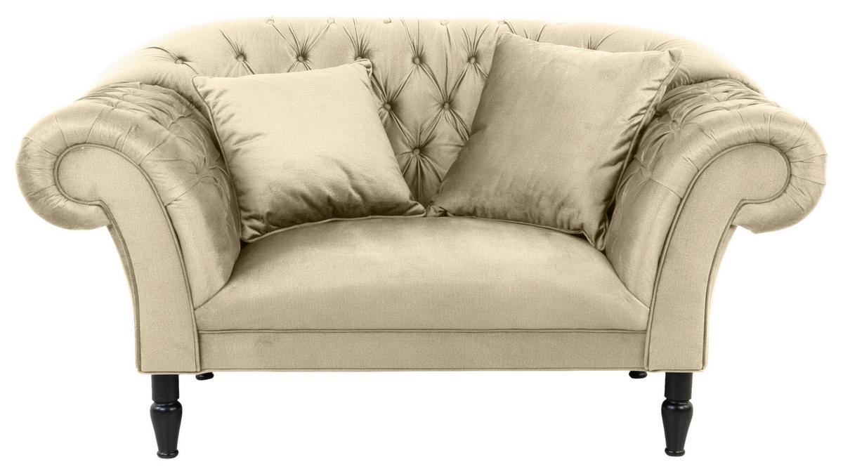 Fotoliu CUPIDO - bej, Design, textil (180/94/103cm) - Mömax