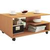 Klubska Miza Stango, Bukev - barve bukve, Basics, leseni material (50/80/40cm) - MID.YOU