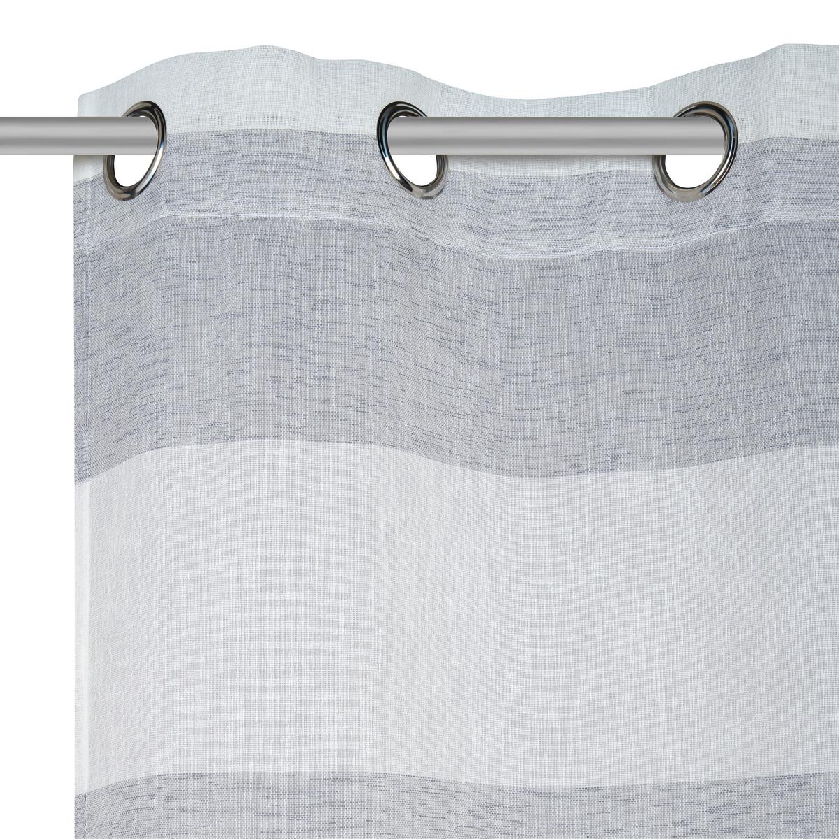 ZASŁONA NA PRZELOTKACH HENDRIK - szary, Design, tkanina (140/245cm) - Esposa