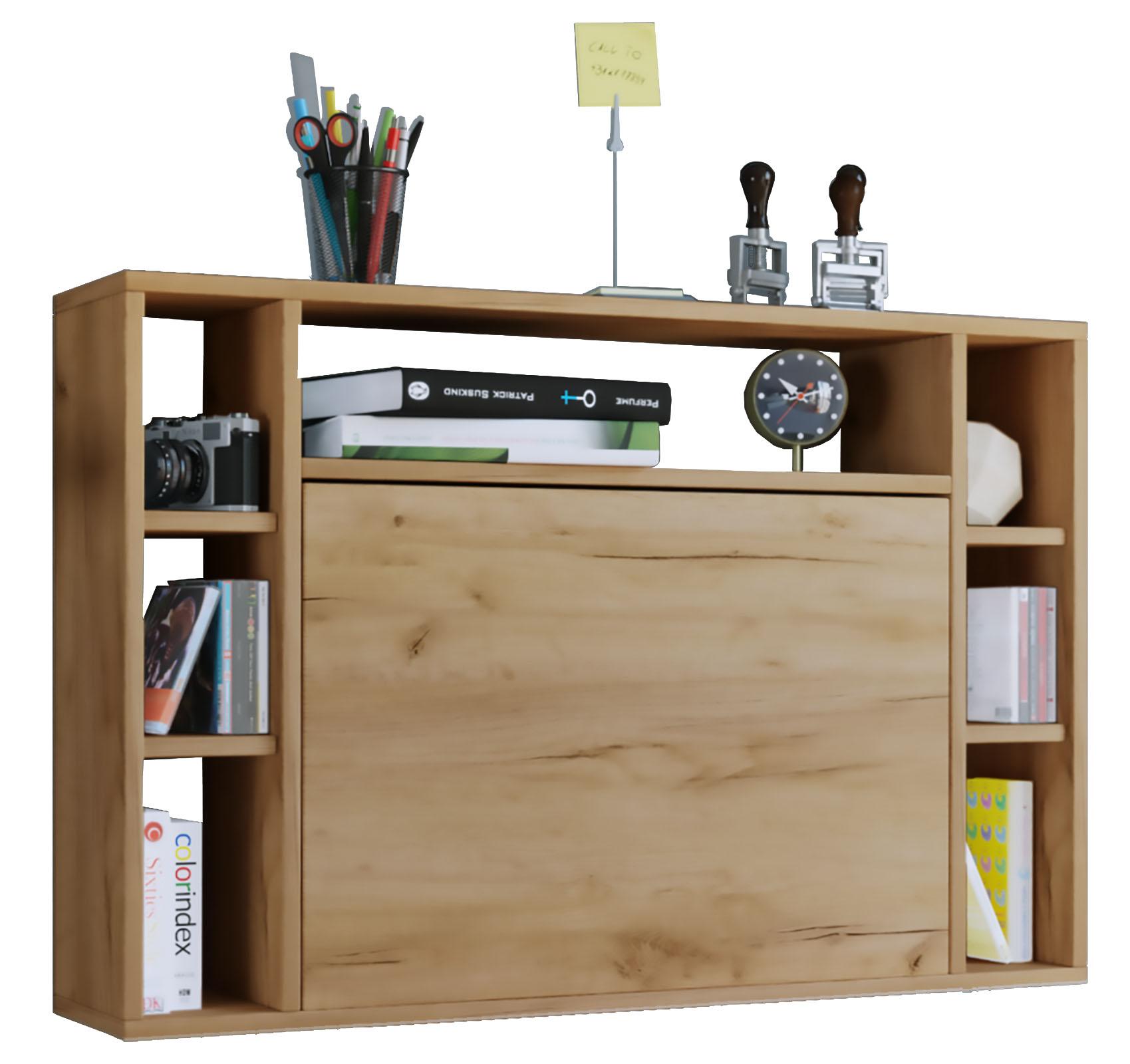 Miza Za Prenosni Računalnik Wandila, Hrast - barve hrasta/barve medu, Basics, leseni material (90/20/60cm) - MID.YOU
