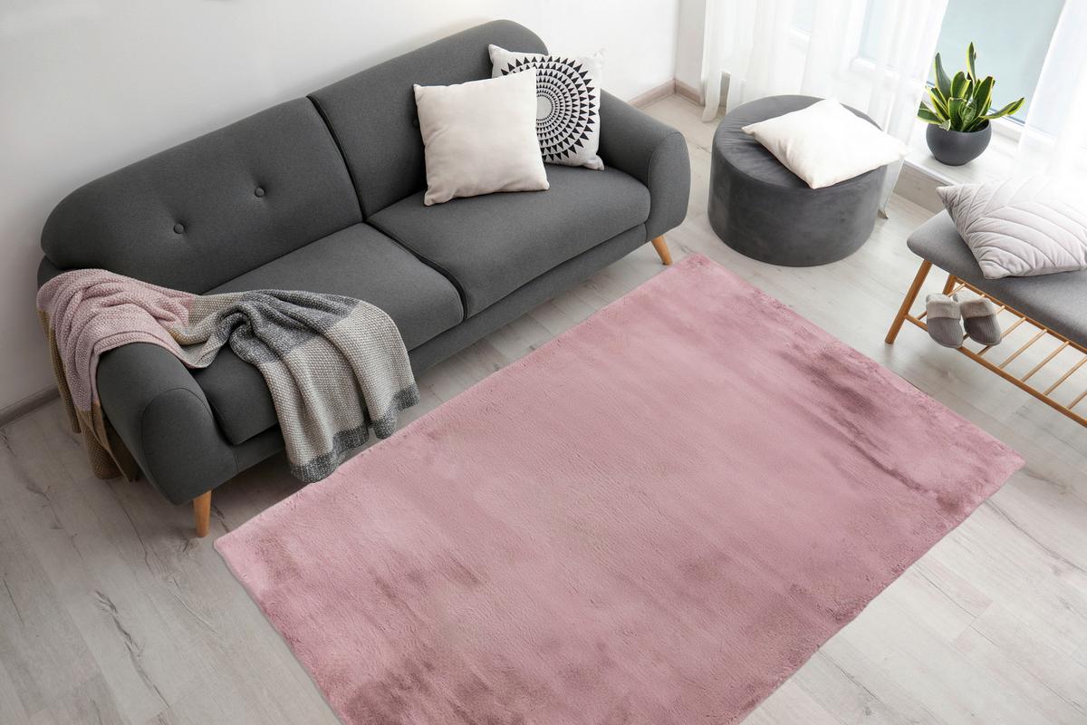 HOCHFLORTEPPICH RABBIT 125 - Lila, Konventionell, Textil (180/280cm) - Kayoom
