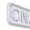 LAMPE DÉCORATIVE LED ONI - Transparent/blanc, MODERN, matière synthétique (40/14/1,3cm) - Mömax