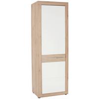 Garderobni Ormar Malta - bijela/boje hrasta, Moderno, drvni materijal (65/196,8/36cm) - Modern Living