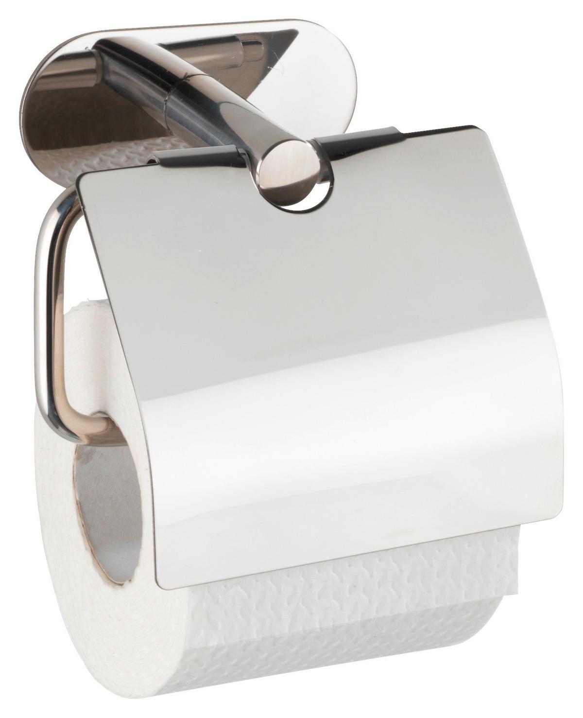 Toilettenpapierhalter in Chromfarben - Chromfarben, MODERN, Metall (14/12,5/7cm) - Mömax