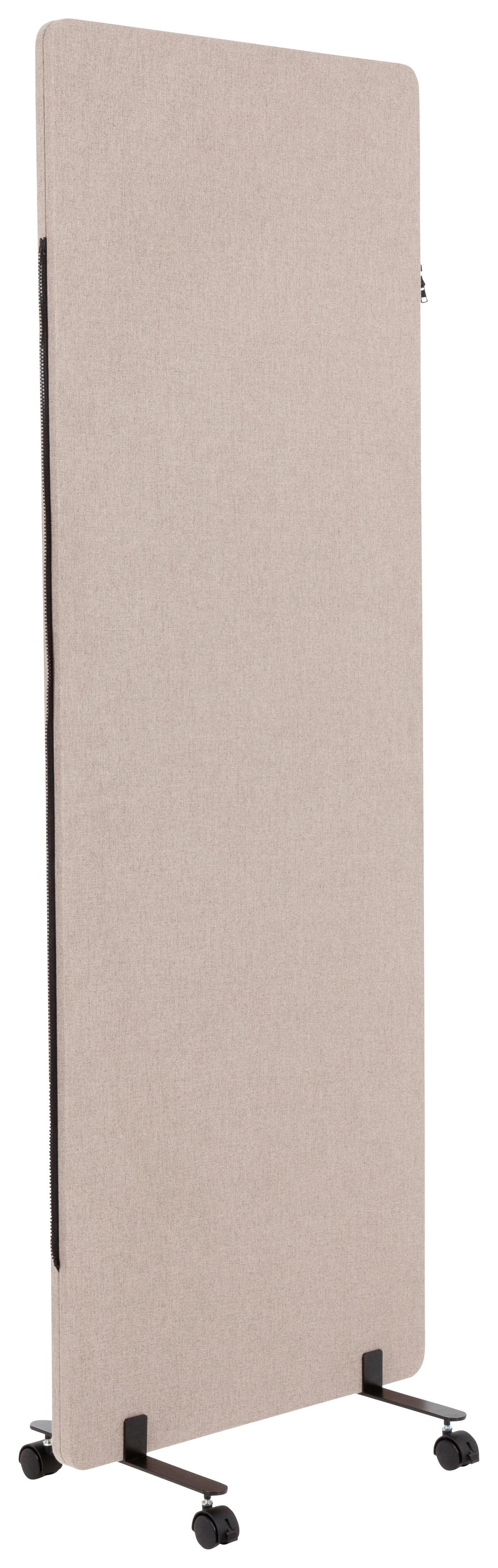 Pregradna Stena Flexmiut, Taupe - rjavosiva, Basics, kovina/umetna masa (60/177/3cm) - MID.YOU