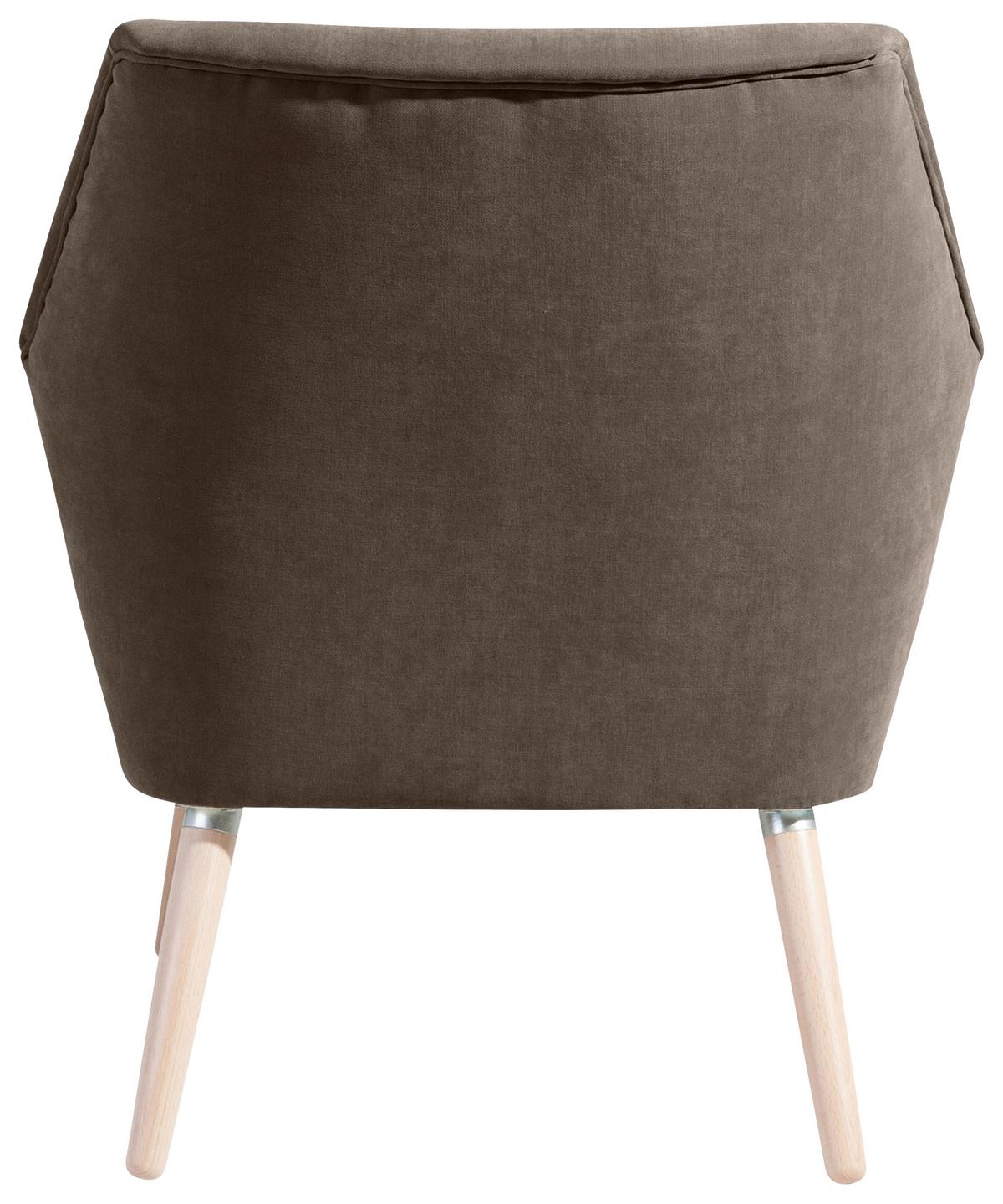 SESSEL ALEGRO - Buchefarben/Sahara, Design, Holz/Textil (67/81/71cm) - Max Winzer
