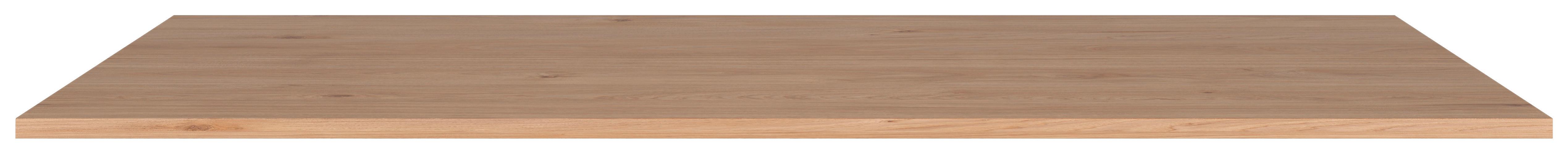 Arbeitsplatte APL220 in Eichefarben ca. 60x220cm - Eichefarben, Holzwerkstoff (220/60cm) - FlexWell
