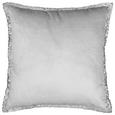 Díszpárna Janet - Világosszürke/Ezüst, Lifestyle, Textil (45/45cm) - Premium Living Díszpárna Janet - Világosszürke/Ezüst, Lifestyle, Textil (45/45cm) - Premium Living