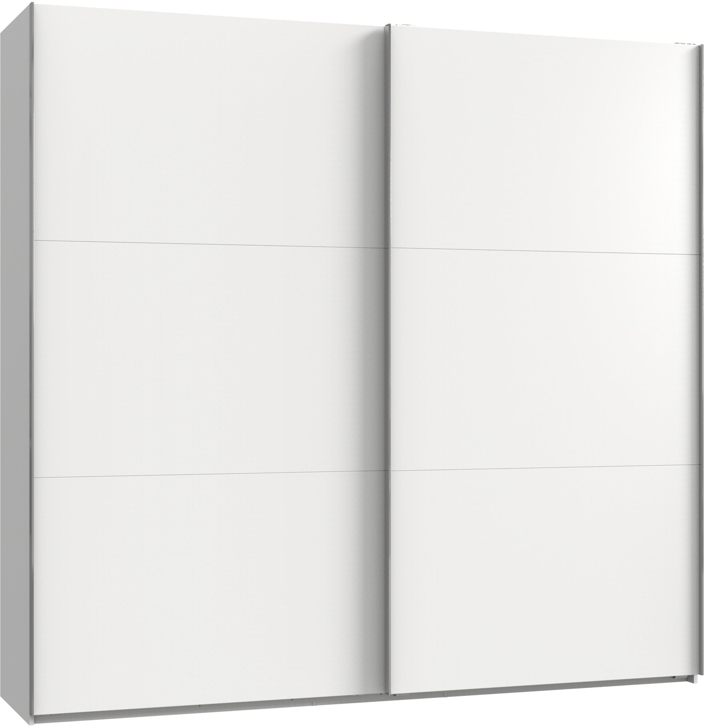 Ormar S Kliznim Vratima Level 36 A - bijela/boje kroma, Moderno, drvni materijal (250/236/65cm) - Modern Living
