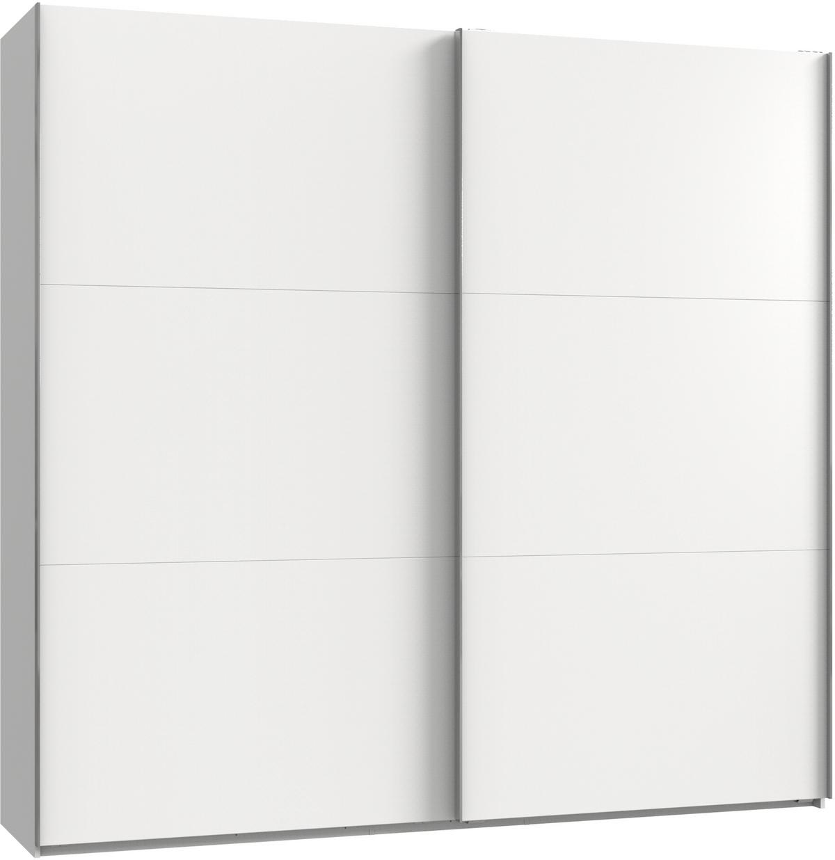 Ormar S Kliznim Vratima Level 36 A - bijela/boje kroma, Moderno, drvni materijal (250/236/65cm) - Modern Living