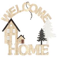 LED-Dokoleuchte Lopt Naturfarben - Naturfarben, Romantik / Landhaus, Holz/Kunststoff (30/1/28,5cm) - Modern Living