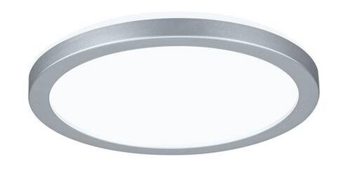 LED-Paneel Atria Shine in Chromfarben max. 11,2 Watt - Chromfarben, Basics, Kunststoff (19/2,8cm) - Paulmann