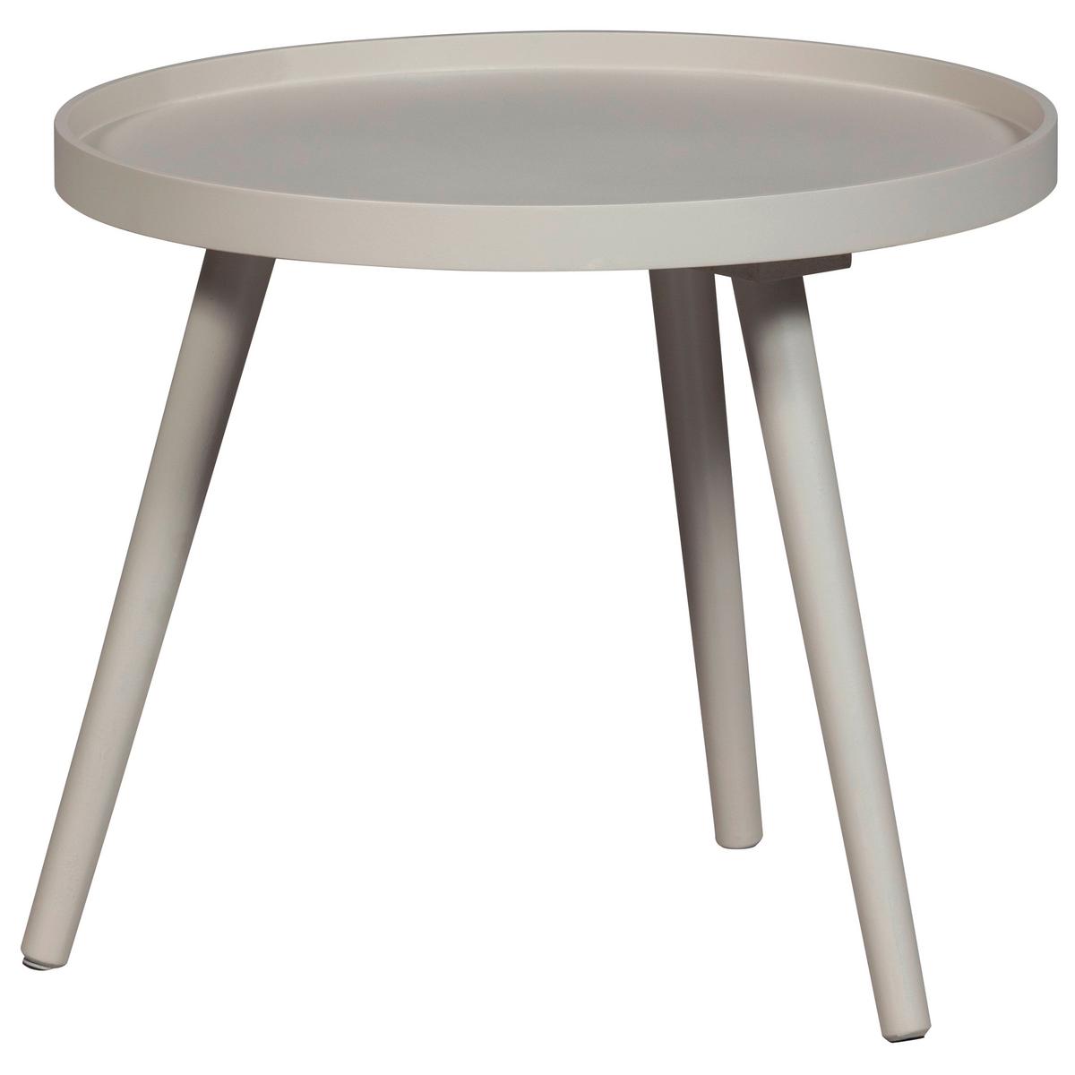 Besitelltisch Mesa Sandfarben L: 45 cm - Sandfarben, Design, Holz/Holzwerkstoff (45/45/45cm) - Livetastic