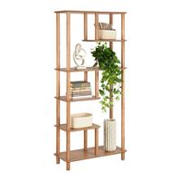 Álló Polc Mats - natúr színű, Modern, faalapú anyag/fa (70/142/30cm) - Premium Living