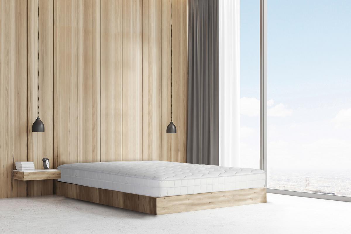 Kaltschaummatratze Dream Deluxe ca. 140x200 cm - Weiß, Basics, Textil (140/200cm) - P & B