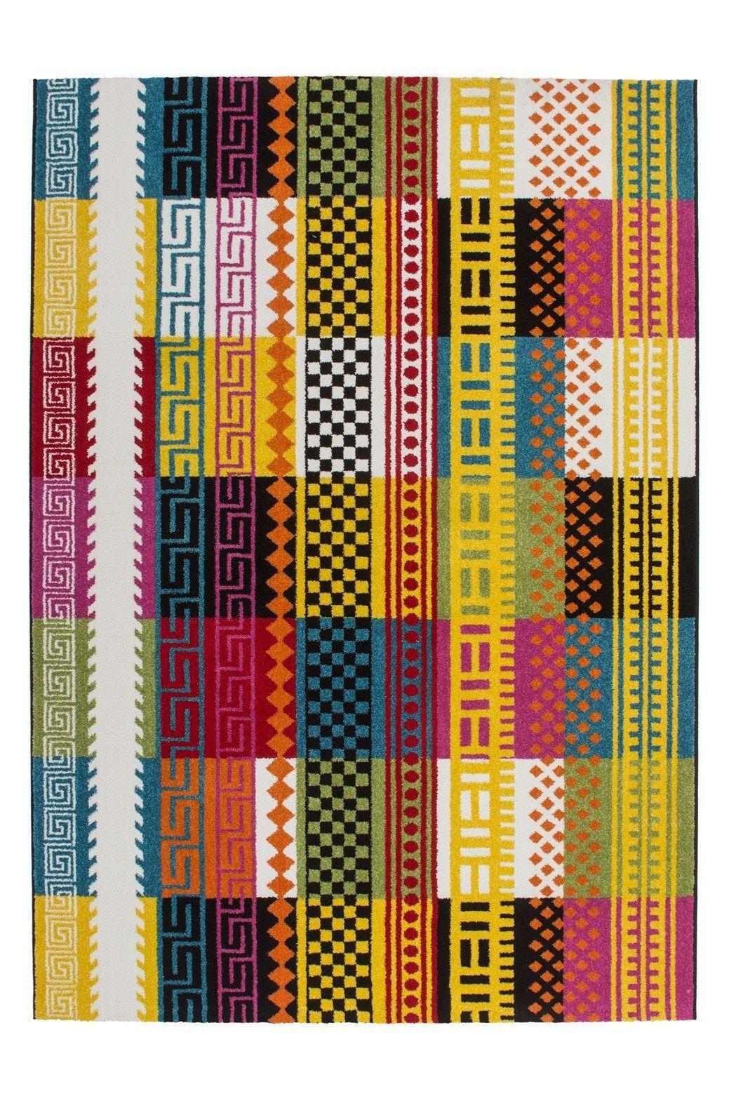 Flachwebeteppich Guayama 285 Multi 160x230 - Multicolor, Basics, Textil (160/230cm) - Kayoom
