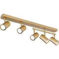 Strahler Robby in Goldfarben max. 25 Watt - Goldfarben, Metall (70/35/17cm) - Globo