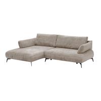 Kutna Garnitura Madison - svijetlo smeđa/crna, Moderno (186/92/284cm) - Modern Living