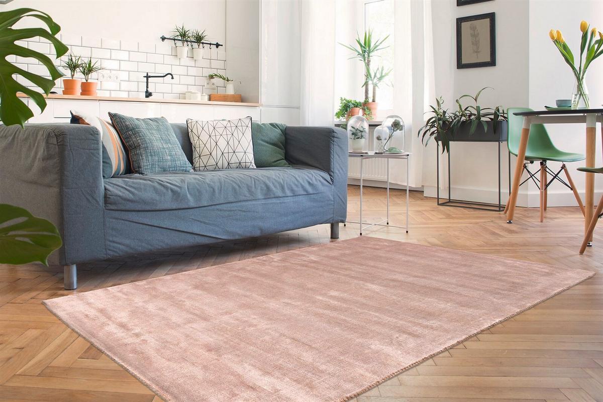 TEPPICH VILLAGE 125 CHAMPAGNER - Champagner, Konventionell, Textil (80/150cm) - Kayoom