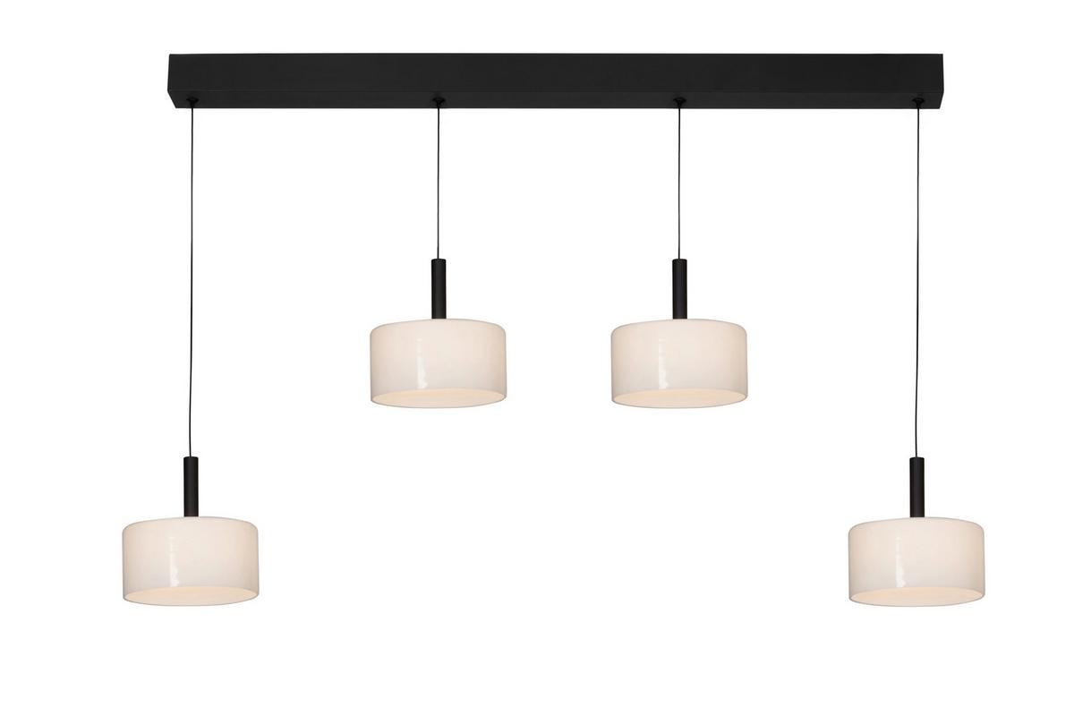 LAMPA WISZĄCA LED PHILADELPHIA *DK* - biały, Design, metal/szkło (134/20/160cm) - Dieter Knoll