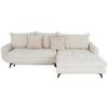 Canapea modulară WAVE - bej, Modern, lemn/metal (266/189cm) - Modern Living