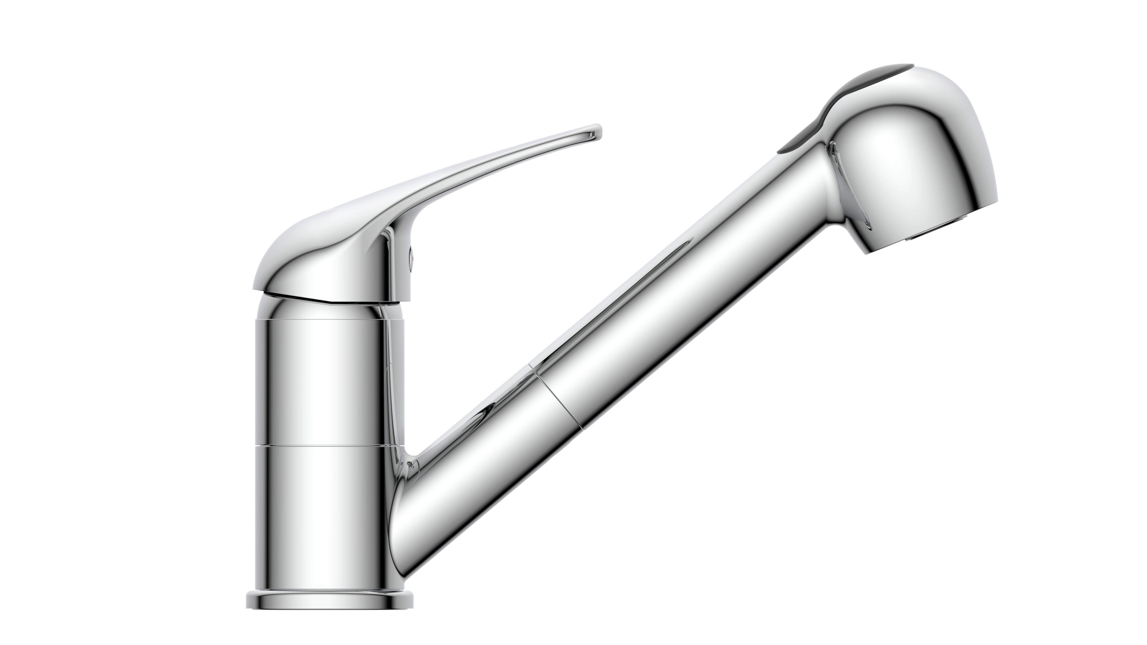 Küchenarmatur Sistant Hamburg in Chrom - Chromfarben, Basics, Metall (5/18/24,5cm) - Sistant