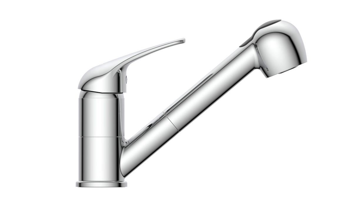 Küchenarmatur Sistant Hamburg in Chrom - Chromfarben, Basics, Metall (5/18/24,5cm) - Sistant