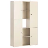 Sobna Pregrada Lovund, Bež - črna/bež, Design, kovina/umetna masa (104,3/106,2/33,1cm) - MID.YOU
