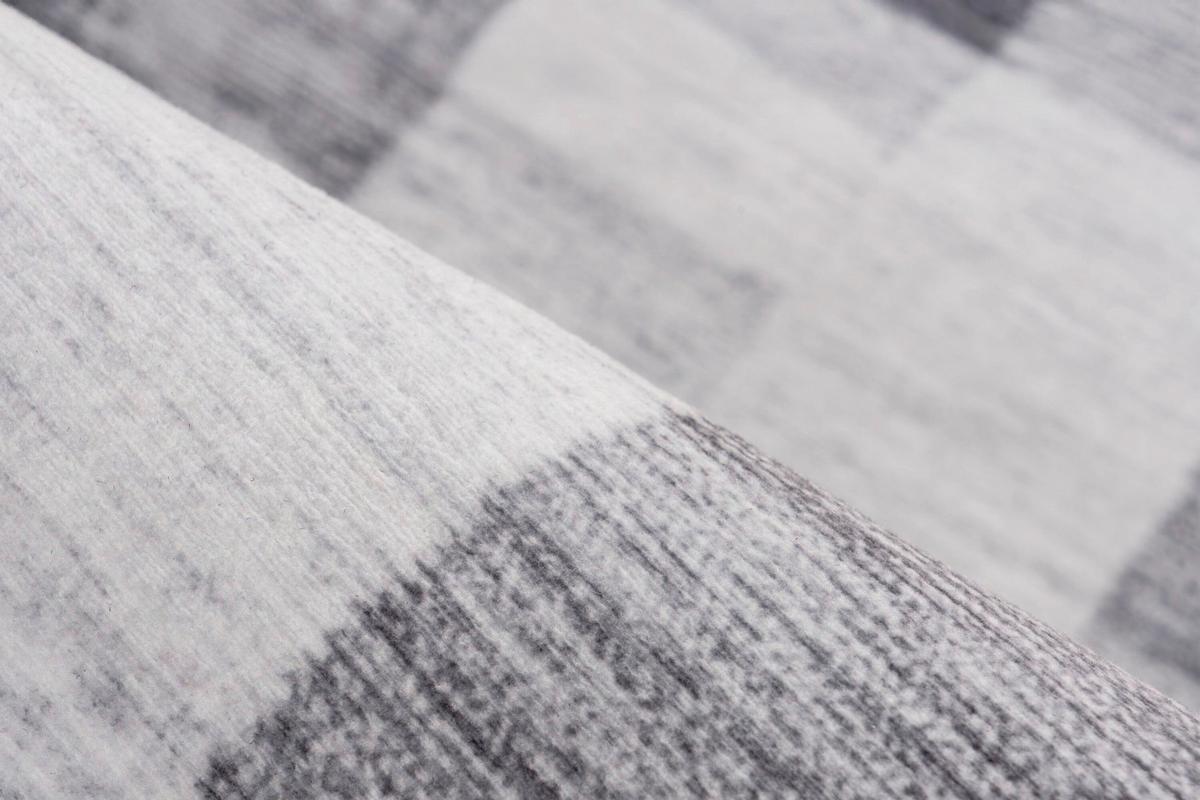 Síkszövött Szőnyeg Bluster 225 Silber 160x230 - ezüstszínű, Basics, textil (160/230cm) - Kayoom