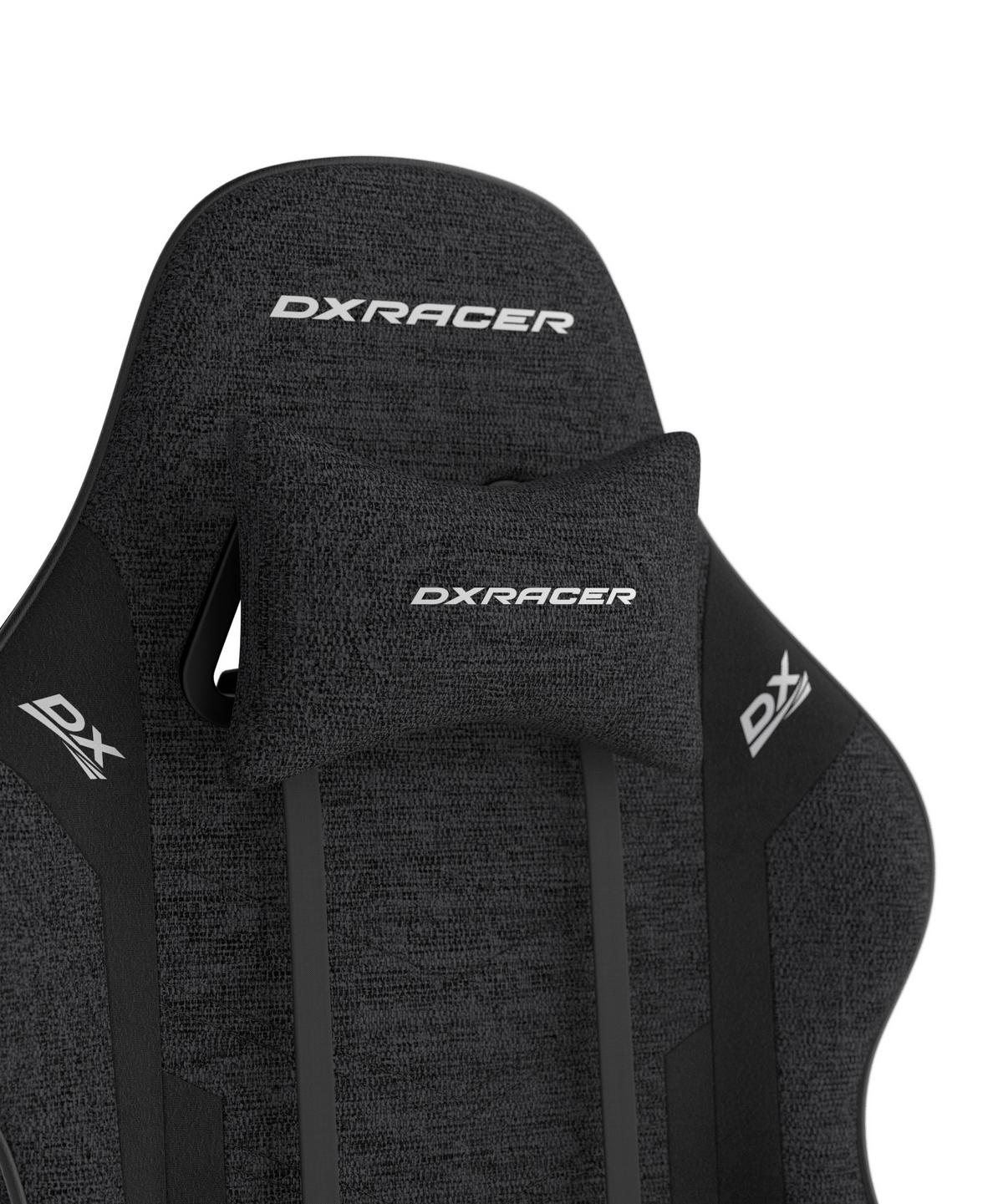 Gamingstuhl Prince Schwarz - Schwarz/Weiß, KONVENTIONELL, Kunststoff/Textil (70/132/70cm) - Dxracer