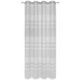 Zavesa Z Obročki Jana - svetlo siva, Romantika, tekstil (135/245cm) - Premium Living Zavesa Z Obročki Jana - svetlo siva, Romantika, tekstil (135/245cm) - Premium Living