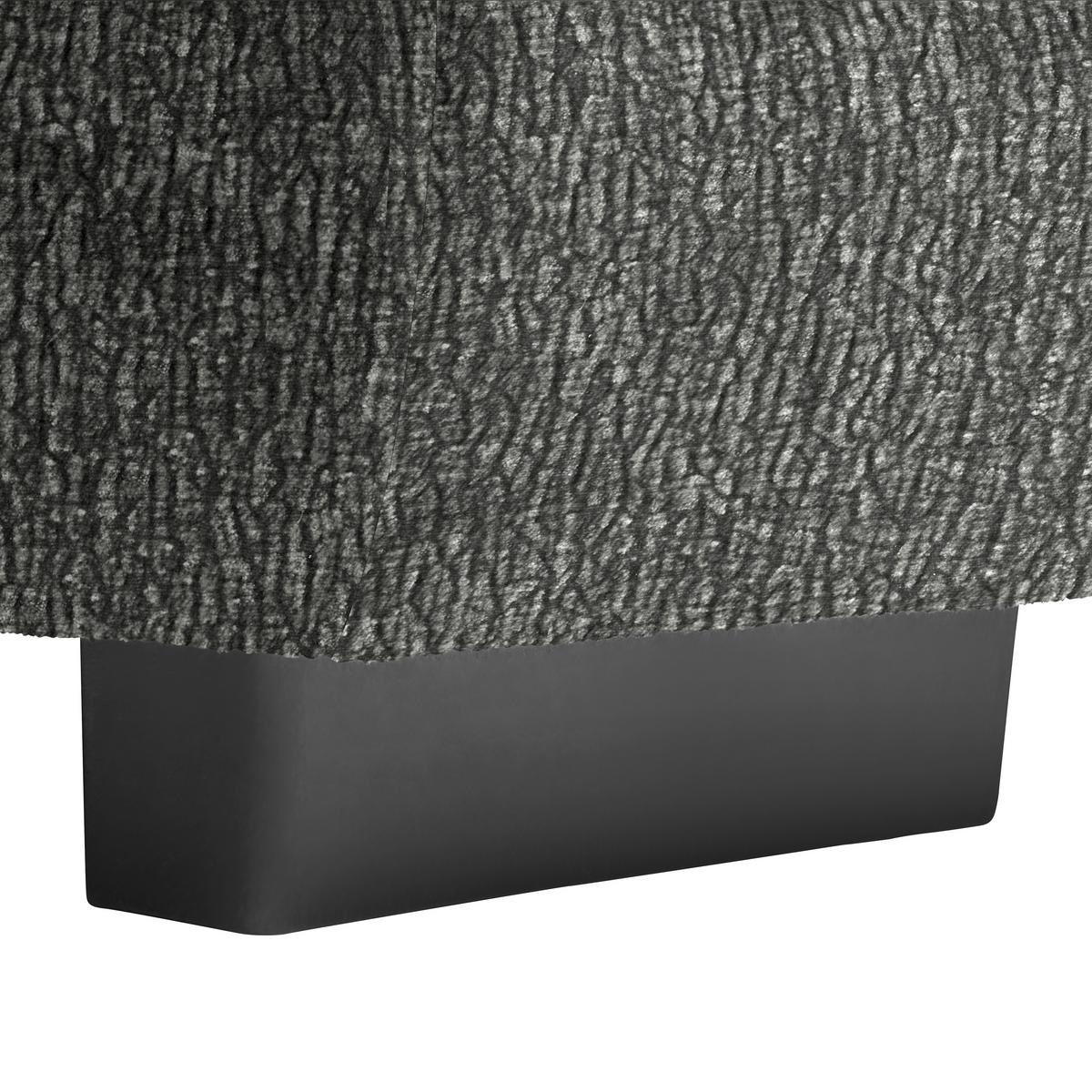 Wohnlandschaft Vivo Anthrazit - Anthrazit/Schwarz, MODERN, Kunststoff/Textil (317/63/179cm) - Premium Living