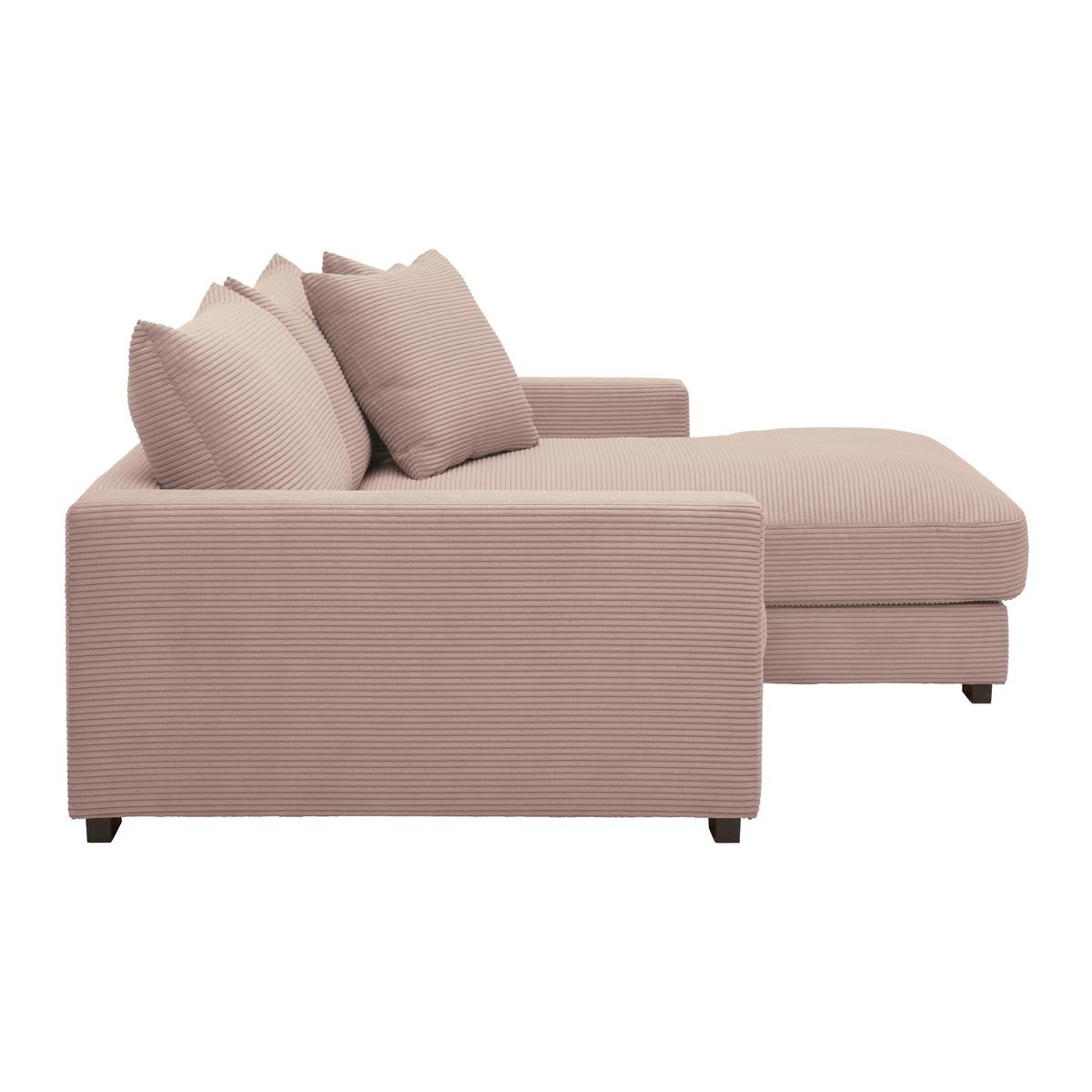 Canapea modulara PEDRO - roz, Modern, textil (265/180cm) - Mömax