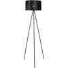 GOLVLAMPA EVELYN - svart, Lifestyle, metall (149cm) - Mömax