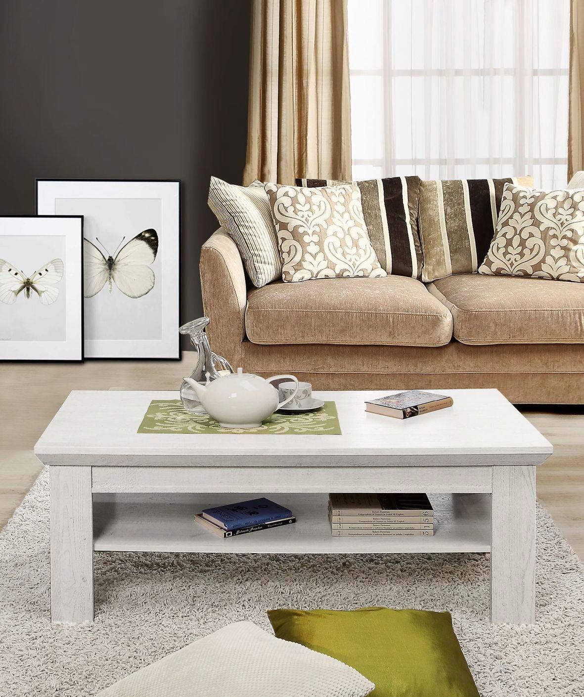 Stolić Kashmir - bijela, Konvencionalno, drvni materijal (120/45/60cm) - Premium Living