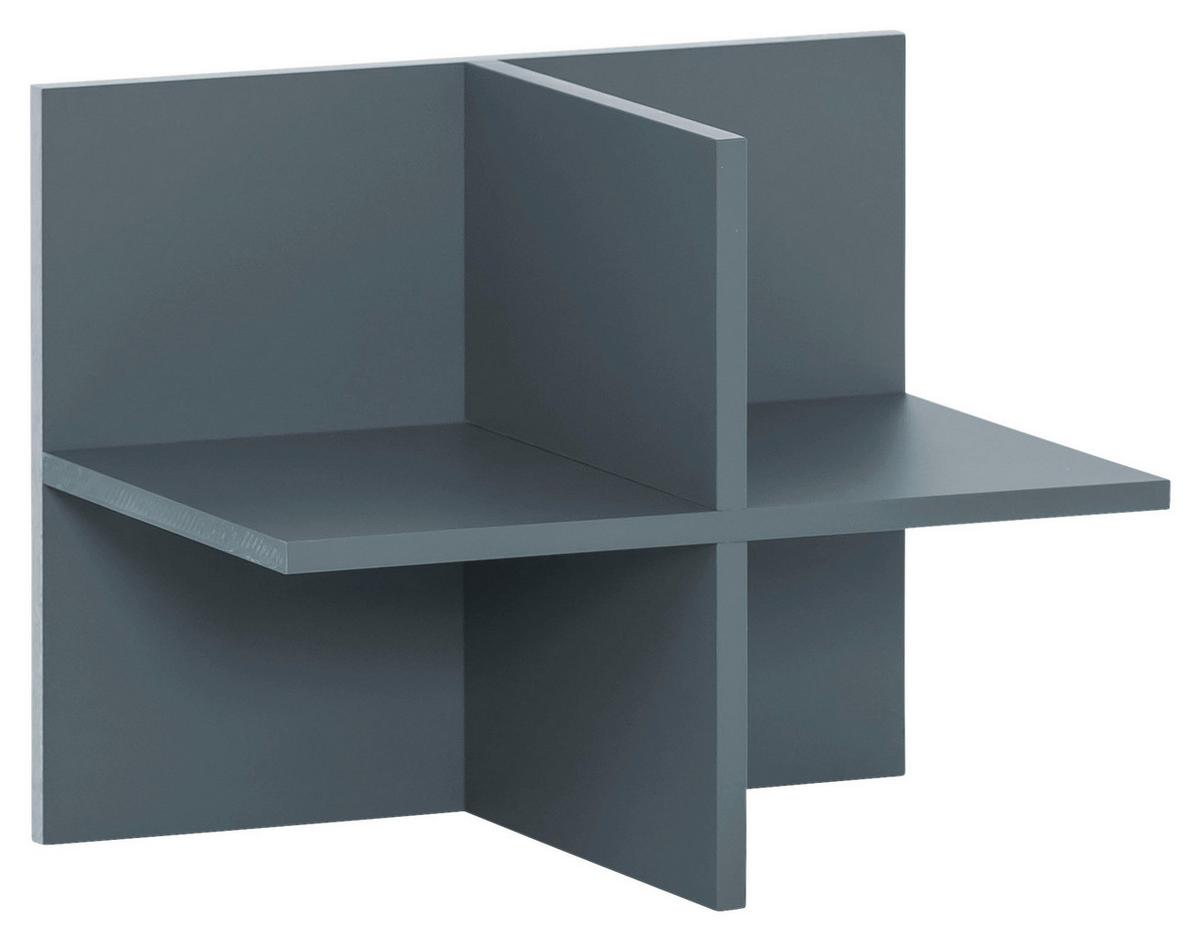 Regaleinsatz 500 Petrol ca. 47,5x38,4x32,8cm - Petrol, MODERN, Holzwerkstoff (47,5/38,40/32,8cm) - MID.YOU