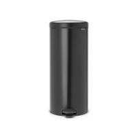 KOSZ NA ODPADY 114540 - czarny, Basics, tworzywo sztuczne/metal (29,3/67,9/38cm) - Brabantia