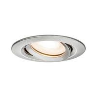 LED-Deckenleuchte Nova Premium Alufarben/Zinkfarben max. 35 W - Zinkfarben/Alufarben, Basics, Metall (9,3cm) - Paulmann