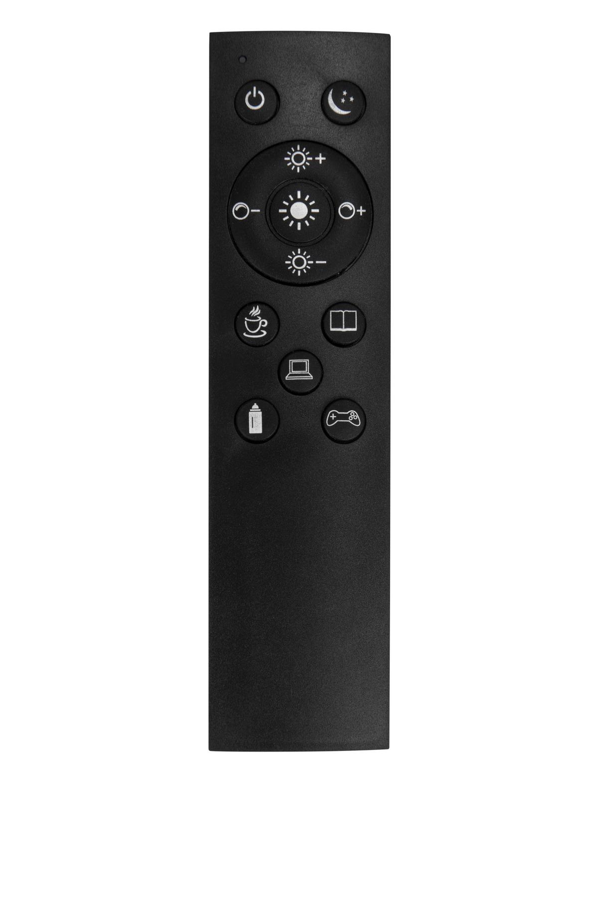 LAMPA STOJĄCA LED DRITO - przejrzysty/czarny, Trend, tworzywo sztuczne/metal (203/50/205,5cm) - Dieter Knoll