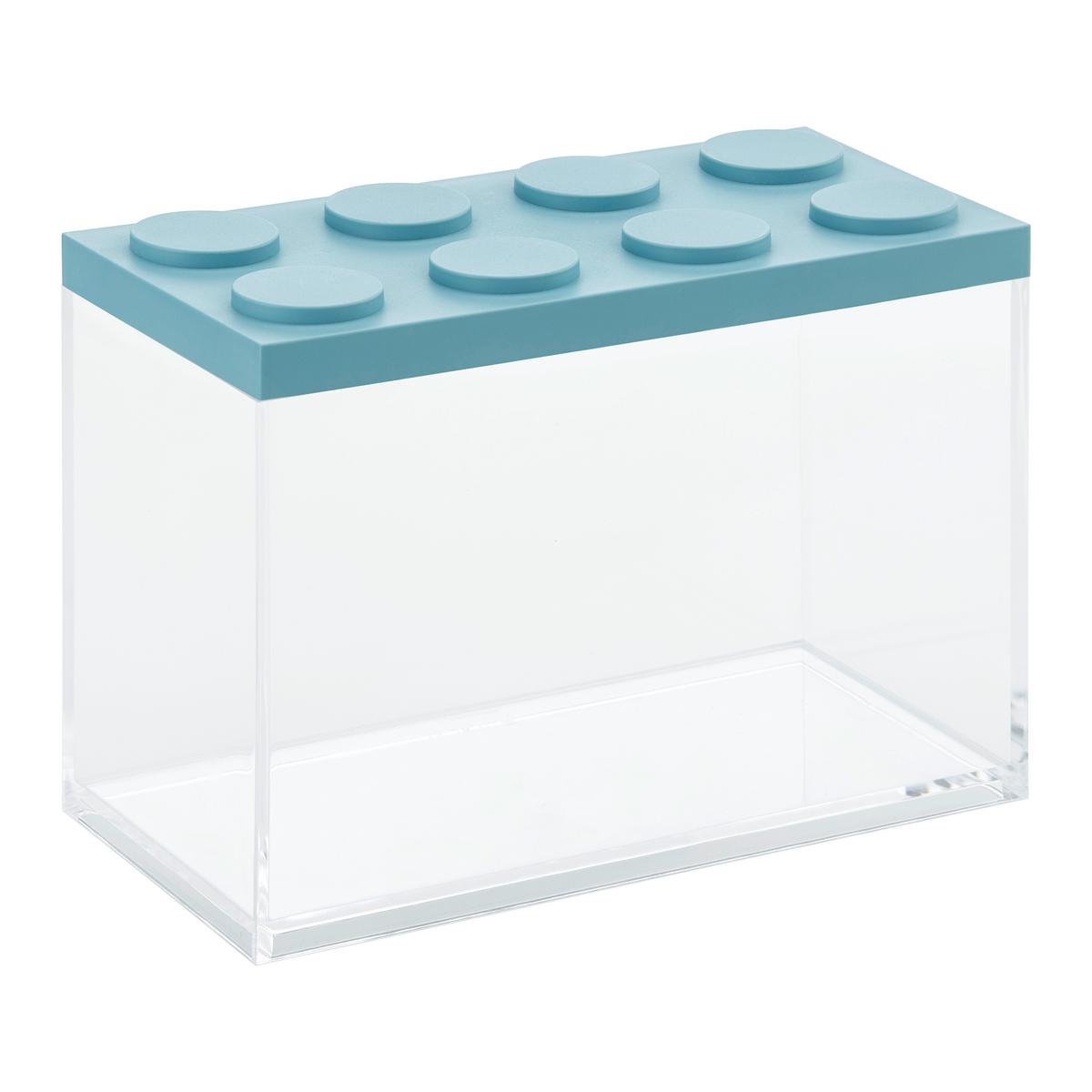 POJEMNIK KUCHENNY GIOVA - niebieski/przezroczysty, tworzywo sztuczne (10/20/15,5cm)