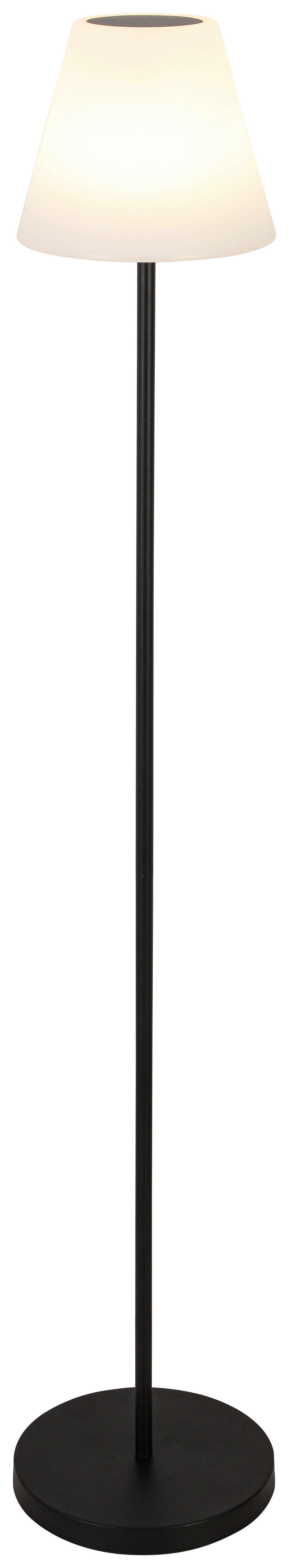 Lampă de exterior cu LED Jom - alb/negru, Modern, plastic/metal (25cm) - Modern Living