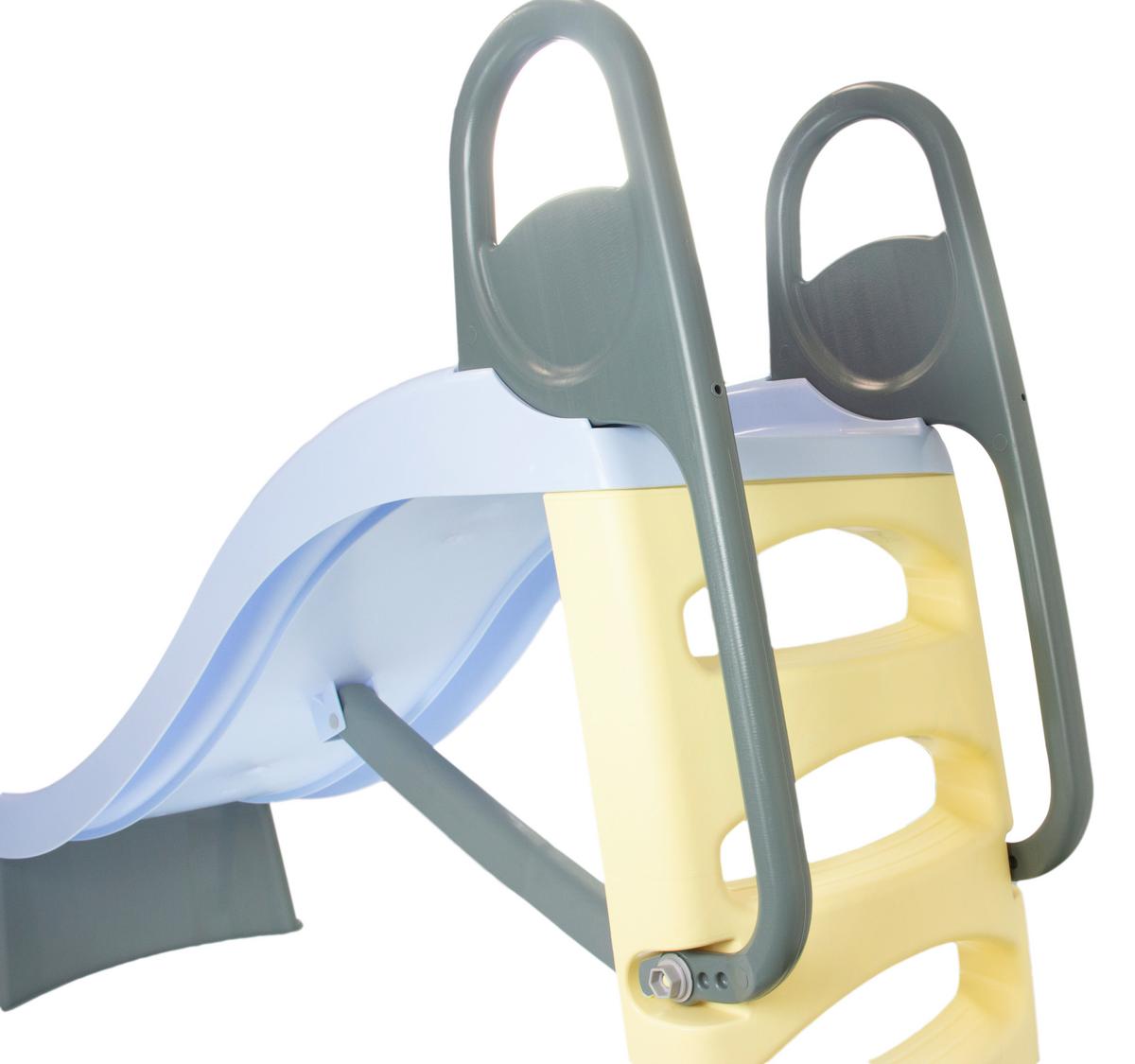 Kinderrutsche Large Slide Hellblau - Hellblau, KONVENTIONELL, Kunststoff (84,5/110/182cm)