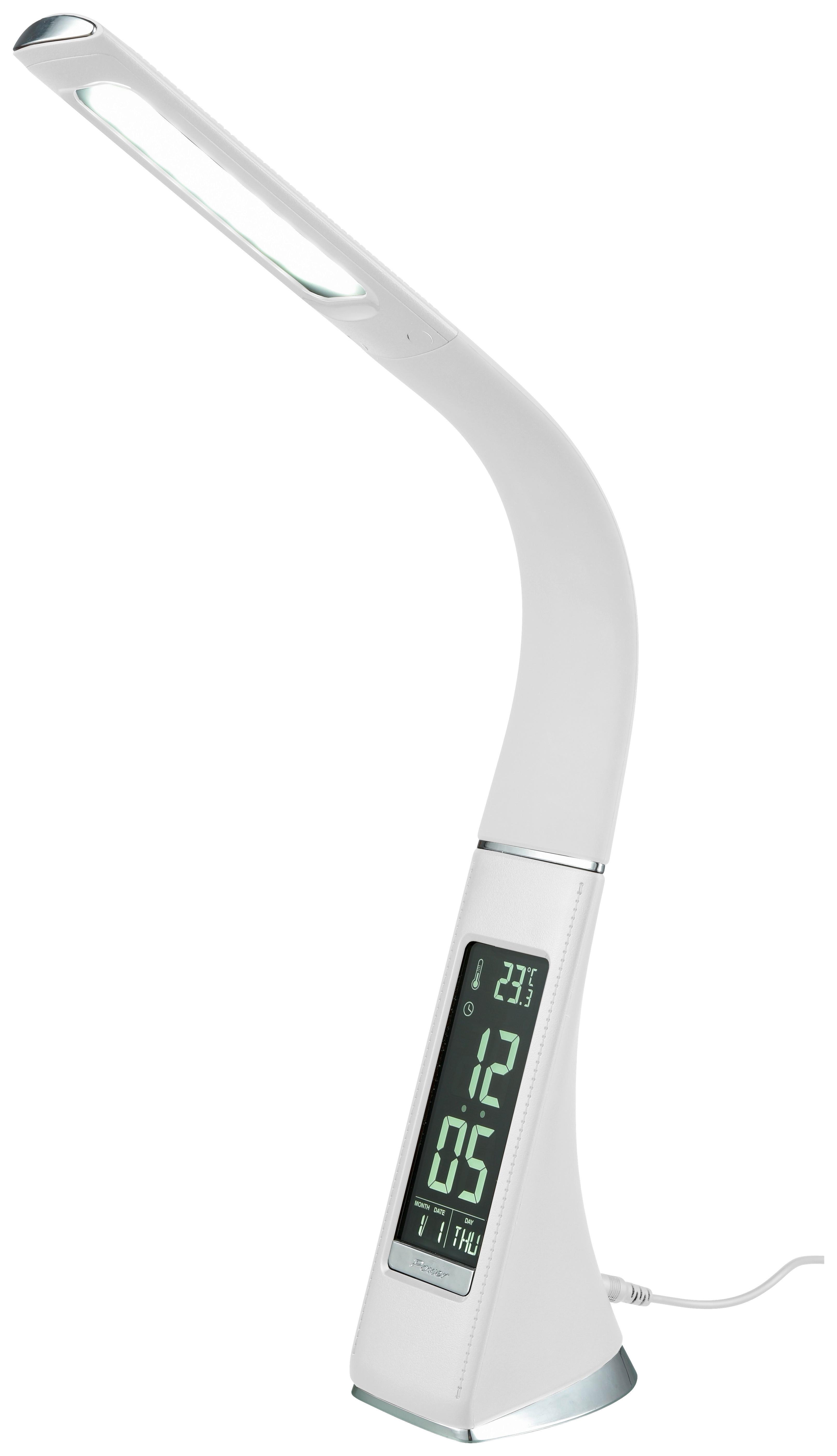 LED-Schreibtischleuchte Freddy max. 5 Watt - Weiss, Lifestyle, Kunststoff (50/9,5/6,5cm) - Modern Living