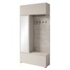 Garderobe Tejo Kaschmir - Kaschmir/Beige, Design, Holzwerkstoff (115/231,9/37,5cm) - Livetastic