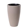 Okrasni Lonček Mira 40 - rjavosiva, Konvencionalno, umetna masa (39/58,0/38,5cm) - Mömax
