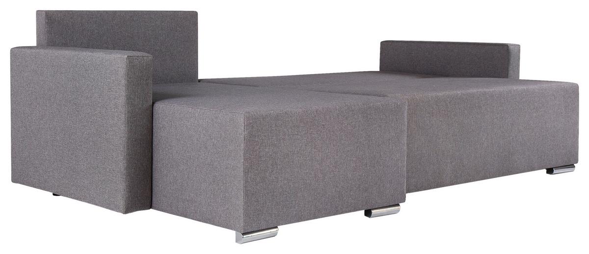 Kutna Garnitura Lena S - siva/srebrne boje, Moderno (212/129cm) - Best Price