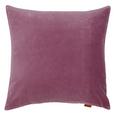 Kissenhülle Jenni Velvet, ca. 45x45cm - Lila, MODERN, Textil (45/45cm) - MÖMAX modern living
